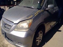 2006 HONDA ODYSSEY, BLUE, EX-L MODEL, 3.5L,AT, FWD,  A25175